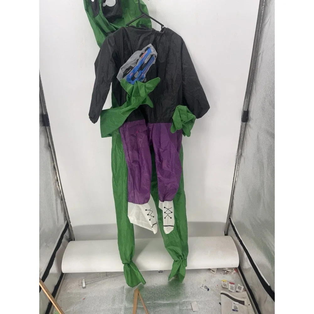 Inflatable Alien Costume Adult Alien Kidnap Abduction Blow Up Suit Halloween